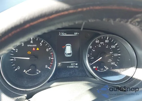 2017 Nissan Rogue Sl из США, поврежденный, VIN 5N1AT2MV0HC792816